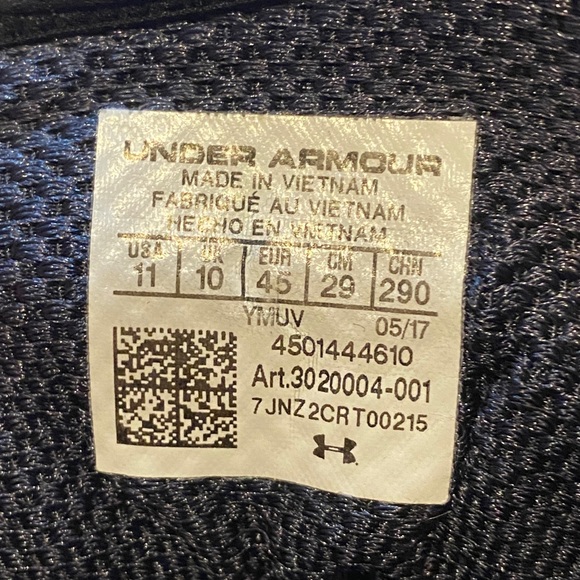 Men’s Under Armour athletic shoes 11 - Picture 4 of 4